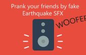 Feindre le tremblement de terre à l’aide de Woofer (haut-parleur de haute puissance)