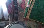 Restauration de banjo antique. 