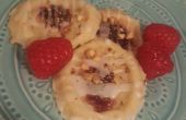 Biscuits sablés aux amandes framboise simple
