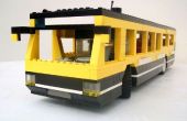 LEGO orientée bus avec la direction. 
