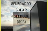 Generador solaire Seebeck Portatil
