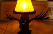 Halloween Frite-lampe arbre