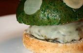 Hamburger aux champignons « 1UP Mushroom » ! 