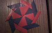 Les transformation étoile origami et frisbee