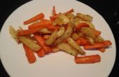 Au four pommes de terre et carottes