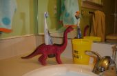 Porte brosse à dents de dinosaures