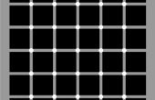Illusion d’optique - mystérieux Black Dots