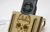 Dock iPod de coupe au laser