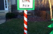 Décoration de Noël de pôle Nord