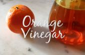 Écorces d’orange vinaigre nettoyant