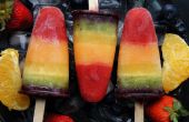 Sucettes de fruits Rainbow