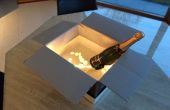 Carton champagne glacière