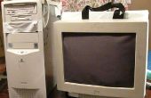 FAIRE un « Moniteur » LAPTOP CASE et un sac de messager sur un vieil ordinateur
