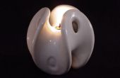 Impression 3D en céramique lampe à huile