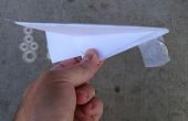 Avion en papier courant-jet