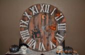 Décoration de Halloween Wall Clock