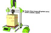 TeeBotMax ! Imprimante Open source pliable 3D. Plans gratuits!! 