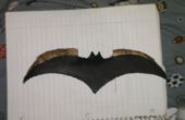 Comment faire le batarang de batman de carton