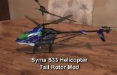 SyMa S33 hélicoptère Tail Rotor Blade Mod
