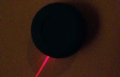 Horloge de laser - cette horloge est armé avec la lumière