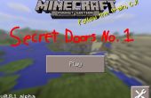 Minecraft comment à: portes secrètes n ° 1