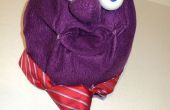 Rodney la marionnette de figue violette
