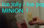 Sucette glacée Minion / ice pop