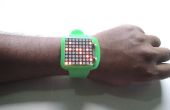 Arduino DIY matricielle montre-bracelet