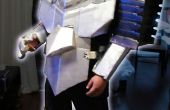 HailStorm Decepticon Costume fait d’une bande de carton et de canard