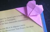 Signet coeur origami