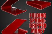 Pliante Clip argent Spring-Gripped