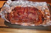 Enveloppé de bacon gras