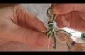 Comment attacher un noeud carré alternatif pour des bijoux de chanvre - Strand huit