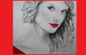 Comment dessiner Taylor swift