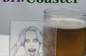 Coaster verre personnalisé | Le Joker