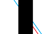 Illusion d’optique - deux lignes