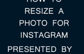 Comment redimensionner une Photo pour Instagram en utilisant Adobe Photoshop CS