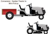 Tracteur de camion Pick-up de jardin