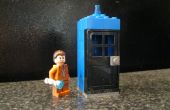 LEGO dixième Docteur, tournevis sonique, & TARDIS