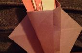 Bougeoir papier origami