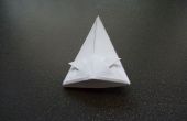 Origami grand samouraï qu’ou chapeau