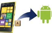 Comment transférer les Contacts de Windows Phone Android