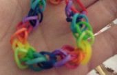 Facile Rainbow Band Bracelet avec le métier à tisser