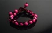 Bracelets d’amitié simple dessins-armure vos perles de charme en