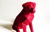 Papercraft Labrador