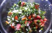 Radis et tomate salade