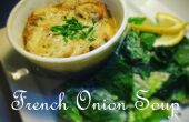 Soupe à l’oignon - un guide facile pour faire une seule portion de soupe à l’oignon Français de Français