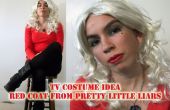 Idée Costume TV: Manteau rouge (Pretty Little Liars) portées Version dos