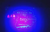 DIY UV effaçable Glow Poster