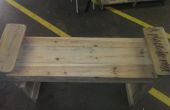Les outils nécessaires pour construire un banc en bois de palette
